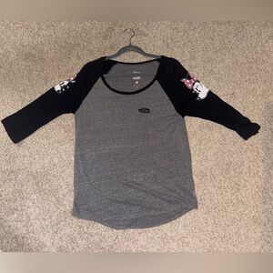 Vans, Disney, Minnie Mouse Baseball Tee